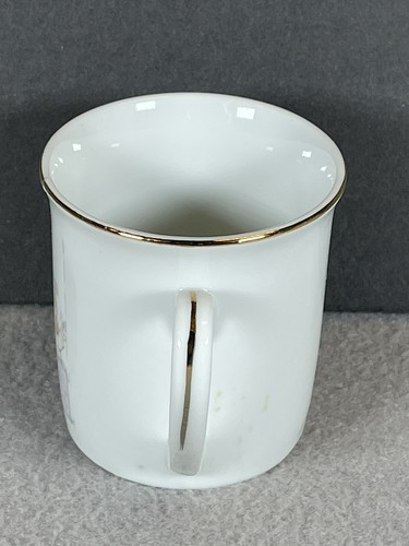Copa de bebé vintage Precious Moments 2 5/8" 1983 Japón - Imagen 2 de 7
