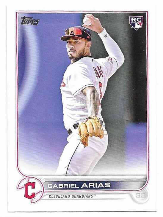 2022 Topps Update Short Print Photo Variation Gabriel Arias (#US248) RC SP