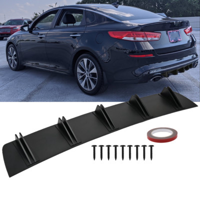 For Kia Optima Rear Diffuser Shark 5-Fins Bumper Splitter Spoiler Chin Lip