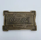 Coca Cola Collectible Soft Drink Soda Gift 1970s NOS Vintage Belt Buckle