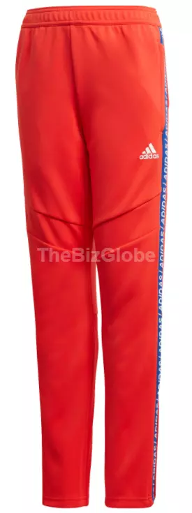 Boys red adidas pants clearance