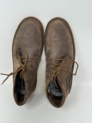 Oliberte Chukka Adibo Lace up Leather Casual Men display picture 3