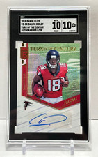 Calvin Ridley Rookie Card Auto Autograph /99 SP Graded SGC 10 2018 Panini Elite