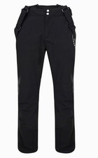 Mens BLACK Dare2b CERTIFY II Stretch Ski Salopettes Pants S - 3XL SHORT LEG