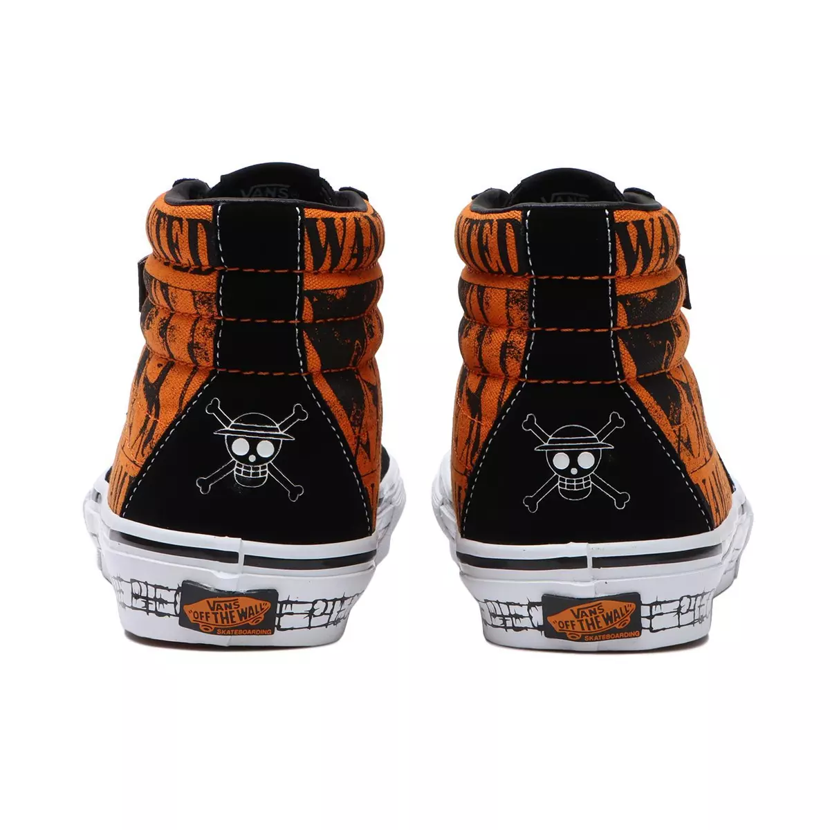 Vans x One Piece Collection Skate Sk8-Hi Sneaker Wanted NAMI Orange ABC-MART