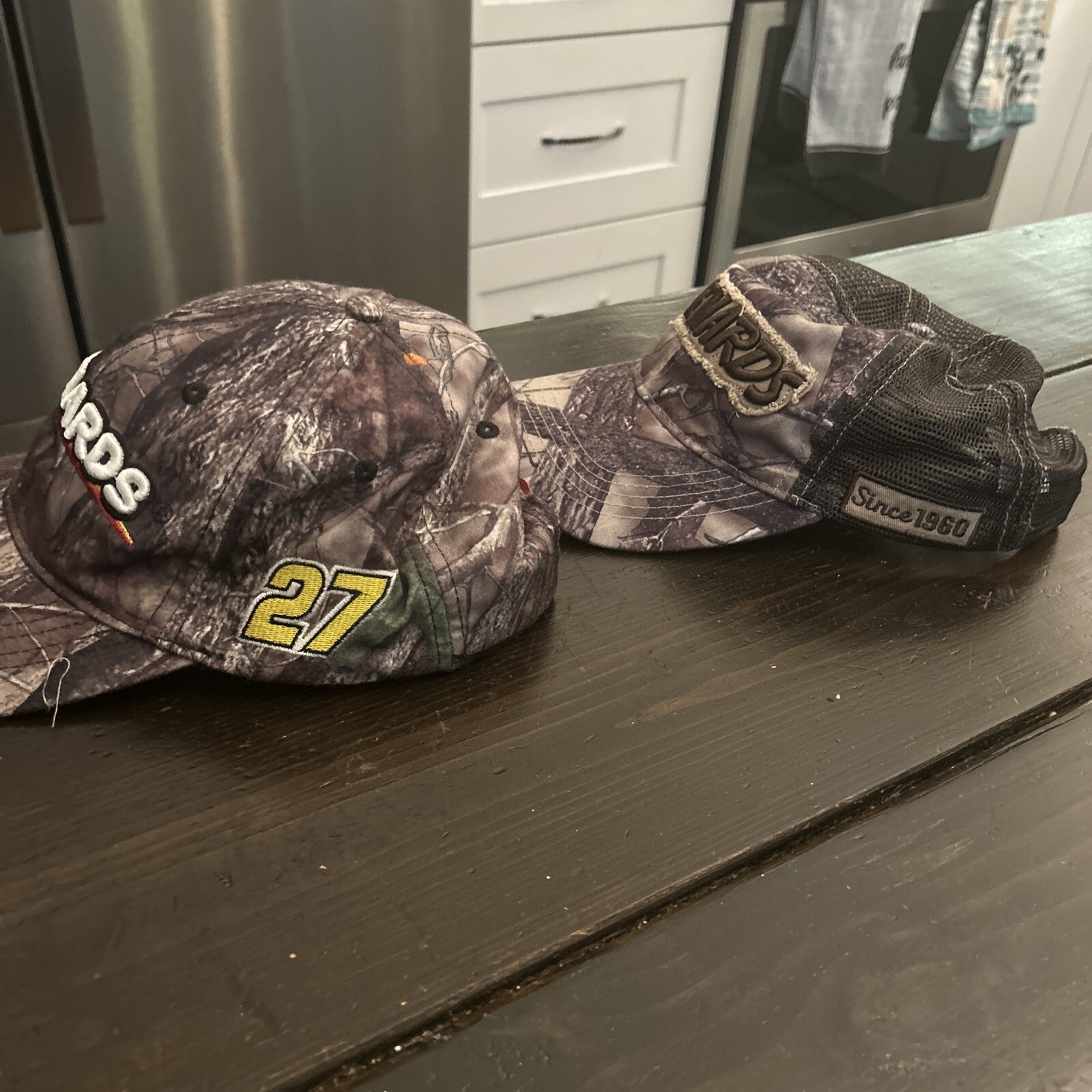 Two Menards Baseball Hat Mens Adjustable Camo Tru… - image 3