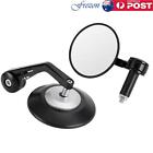 <!--F#f_0-->Pair 22mm Custom Handle Bar End Mirrors Anti Glare 4