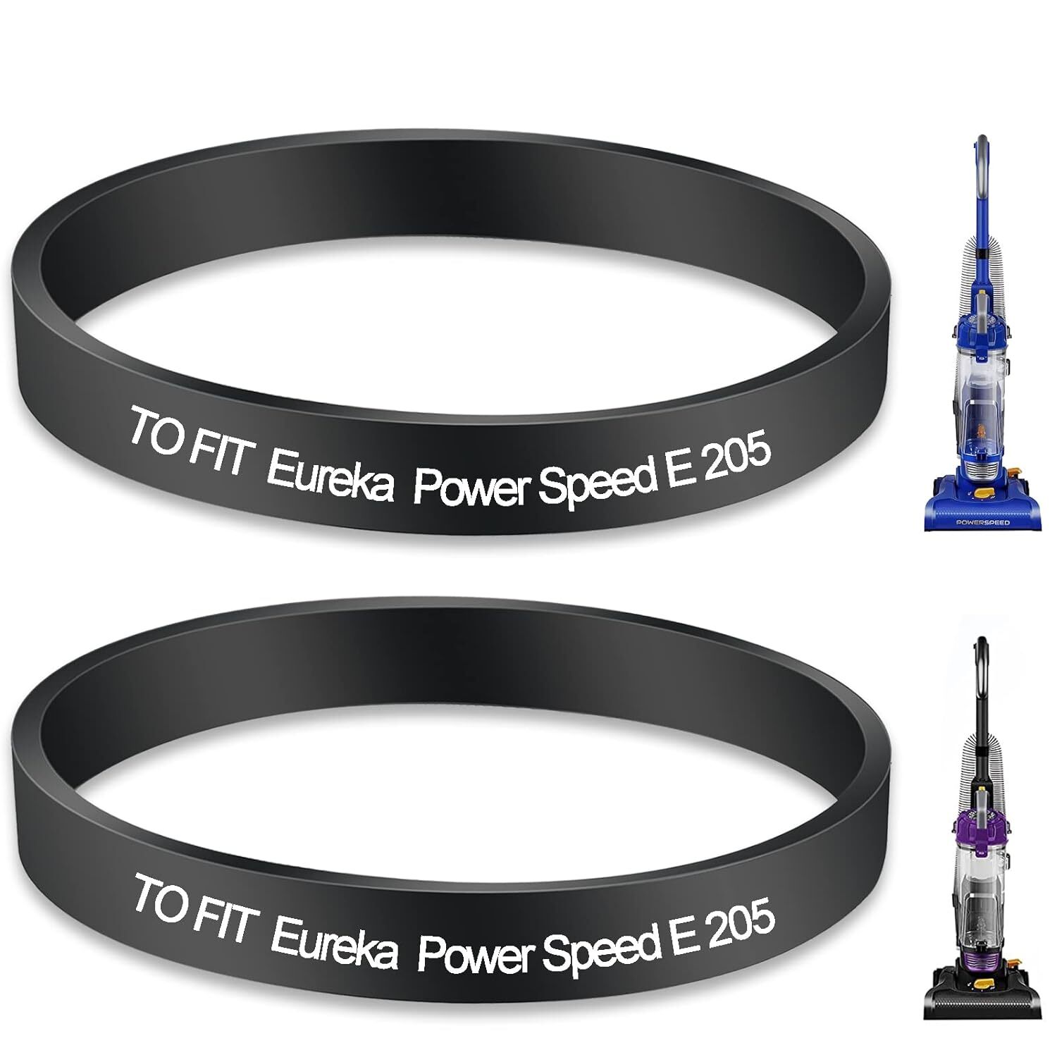 Vacuum Cleaner Belt Eureka Power Speed Part E0205 Rubber NEU180