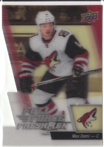 15/16 2015-16 Upper Deck Full Force Die Cuts #113 Max Domi Coyotes - 第 1/1 張圖片