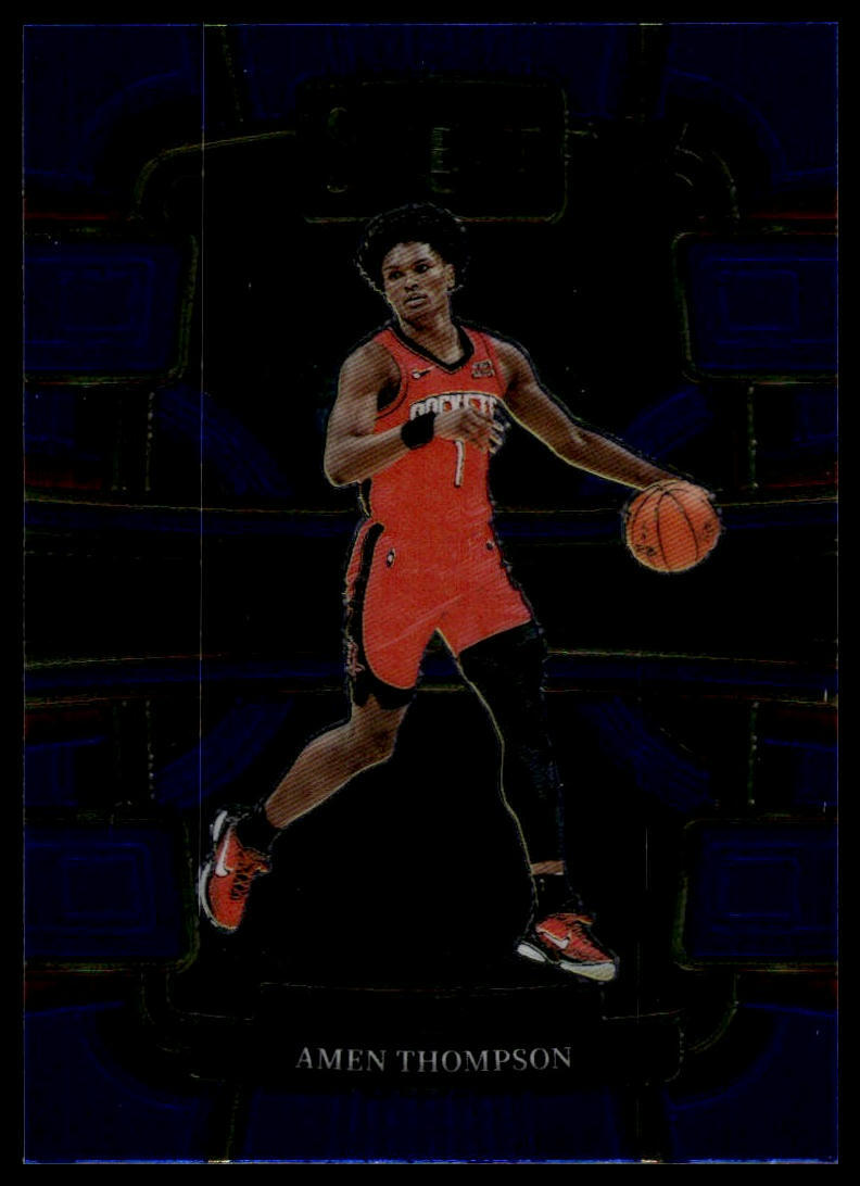 2023-24 Panini Select Amen Thompson #96 Blue (Retail Base)