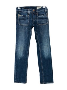Diesel Keate Donna Blu Regolare Dritto Fit Jeans Taglia W28 L32 Made IN  Italy | eBay