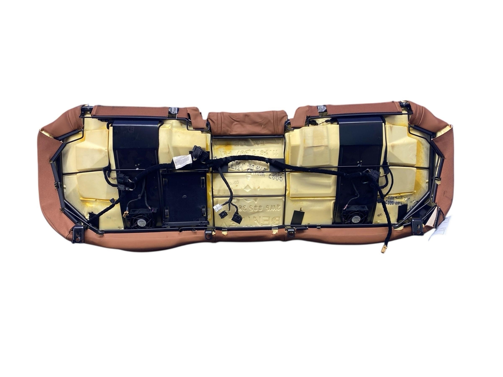 2006-2012 BENTLEY CONTINENTAL FLYING SPUR REAR LOWER BENCH SEAT CUSHION *SCRATCH
