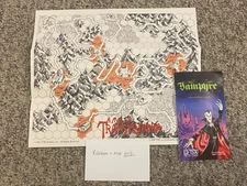 Vampyre - TSR 1981 - Map & Rules ONLY (Replacement Parts)