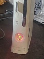 Microsoft Xbox 360 White CONSOLE ONLY for PARTS or REPAIR Not working AS-IS