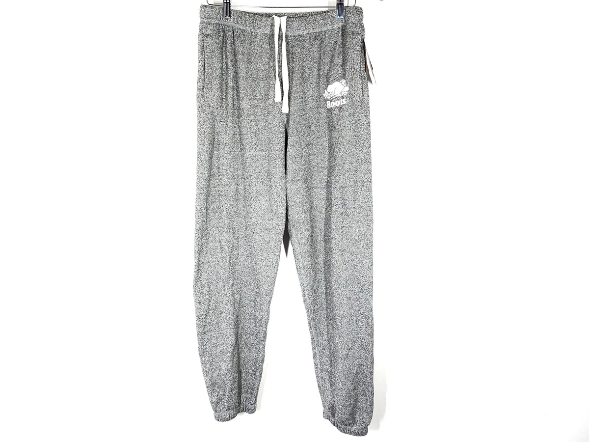 Roots Women's Original BF Boyfriend Sweatpant Salt & Pepper Gray