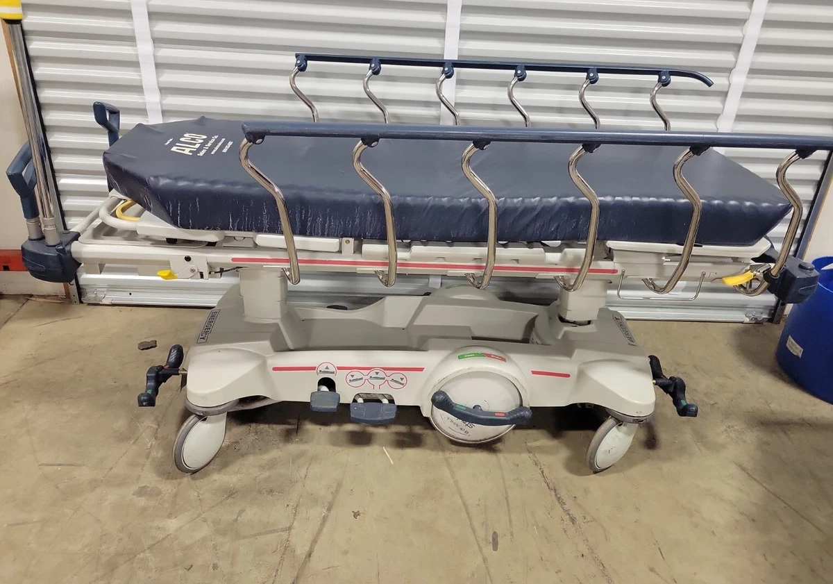 Stryker Big Wheel 1015 Glideaway PACU Emergency Stretcher Gurney w