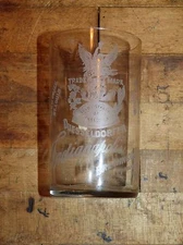 Circa 1904 Indianapolis Brewing Co Duesseldorfer Glass Grand Prize St. Louis 