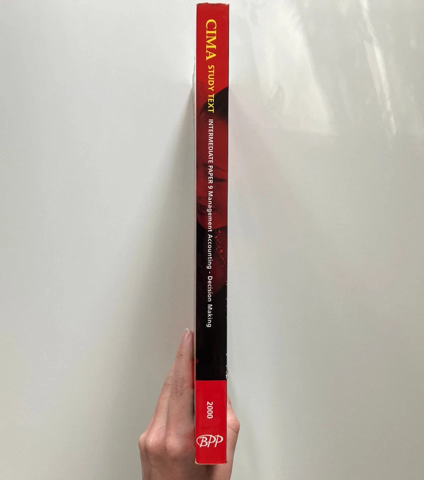 CIMA Study Text | Management Accounting: Decision Making - Image 4 of 4