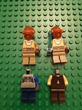Lego Star Wars Nahdar Vebb Minifigura 8095+ Cuerpo Ki Adi Mundi, Cuerpo Shahan Alama