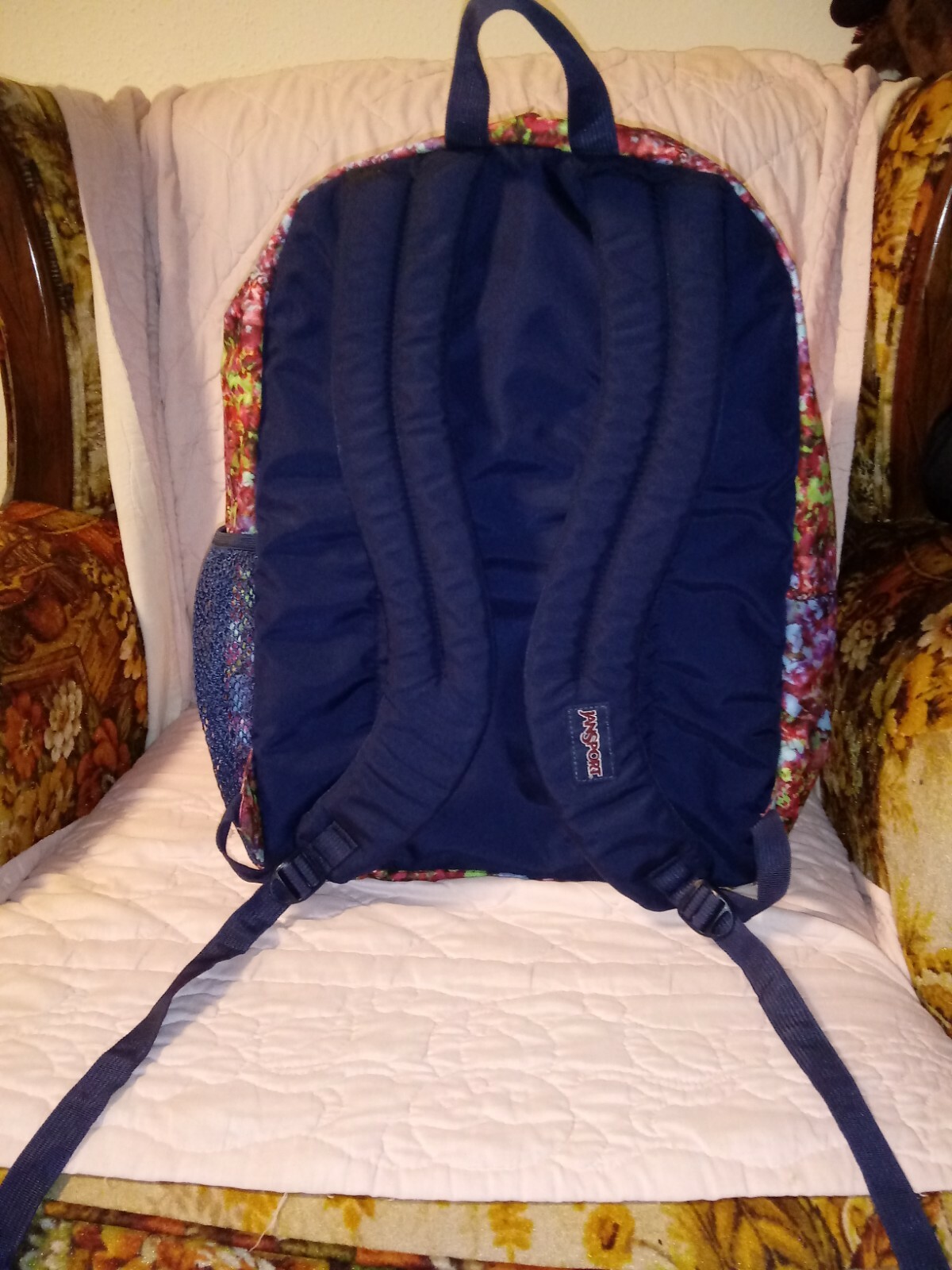 Pink Floral Jansport Big Student Backpack JS00TDN7 Gem