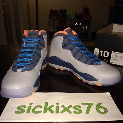 Nike Air Jordan 10 Retro 'Bobcats' Men's Size 10-10.5 [310805-026