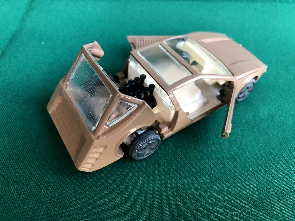 Coche de juguete infantil coleccionable soviético vintage Alfa Romeo metal 1:43 A-45 IGUANA Foto 4 de 4