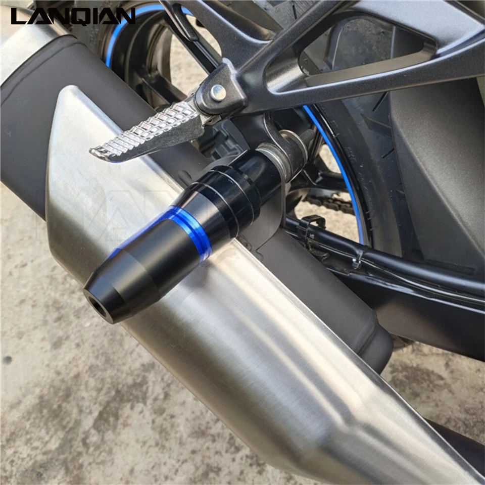 Frame Slider Crash Exhaust Sliders Protector For Yamaha FJR1300 FJR 2001-2019 Foto 3 de 4