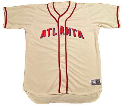 ATLANTA BRAVES Throw Back The Clock (TBTC) Jersey By AIS