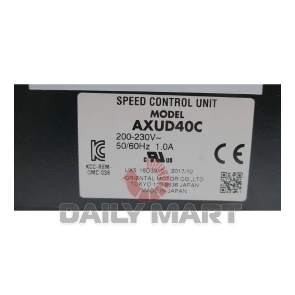 Controlador de velocidad ORIENTAL MOTOR VEXTA AXUD40C nuevo en caja Foto 2 de 2