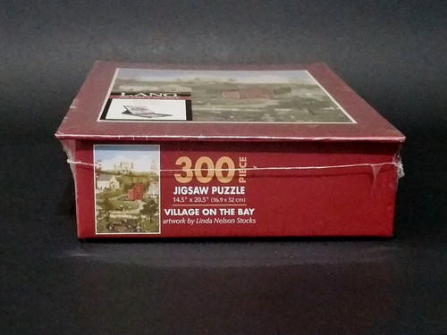 Lang Village On the Bay Jigsaw Puzzle 300 pc Easel Style Pop Up Cover Sealed New - Picture 3 of 11