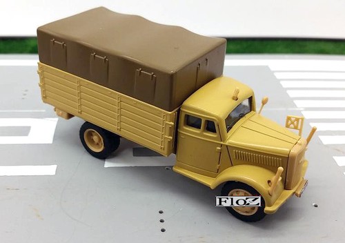 DIECAST MODEL FINISHED TRUCK WWII Opel Blitz 1/72 - Picture 10 of 10