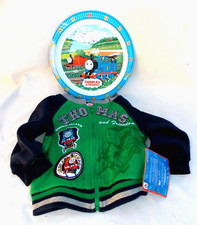 Thomas & Friends 12M Zippered & Hooded Sweatshirt & 8 " Plastic Dinner Plate