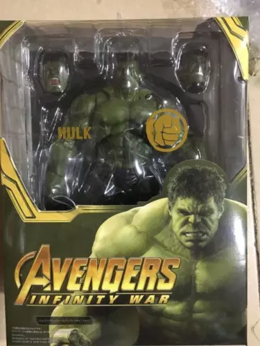 Avengers Infinity War Hulk action figure modello bambola collezione scatola giocattolo KO. - Foto 6 di 9