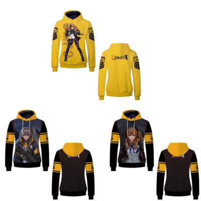Anime Girls Frontline 3D Hoodie Cosplay M4 SOPMOD II  Sweatshirt Jacke Mantel