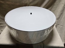18" Ceiling Fixture with Elegant Fabric Shade & Opaque Diffuser