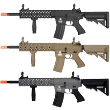 Lancer Tactical Gen2 M4 RIS EVO AEG Airsoft Rifle w/ Battery & Charger LT-12