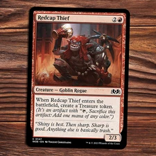 Redcap Thief - NM - Wilds of Eldraine - MTG