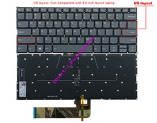 New US Backlit Keyboard For Lenovo Yoga 6-13ARE05,Yoga 6-13ALC6 series Laptop