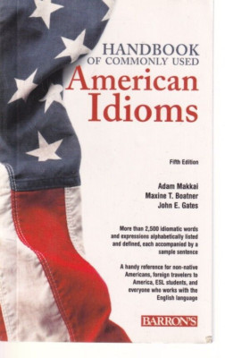 HANDBOOK OF COMMONLY USED AMERICAN IDIOMS (2013 PB){V6}