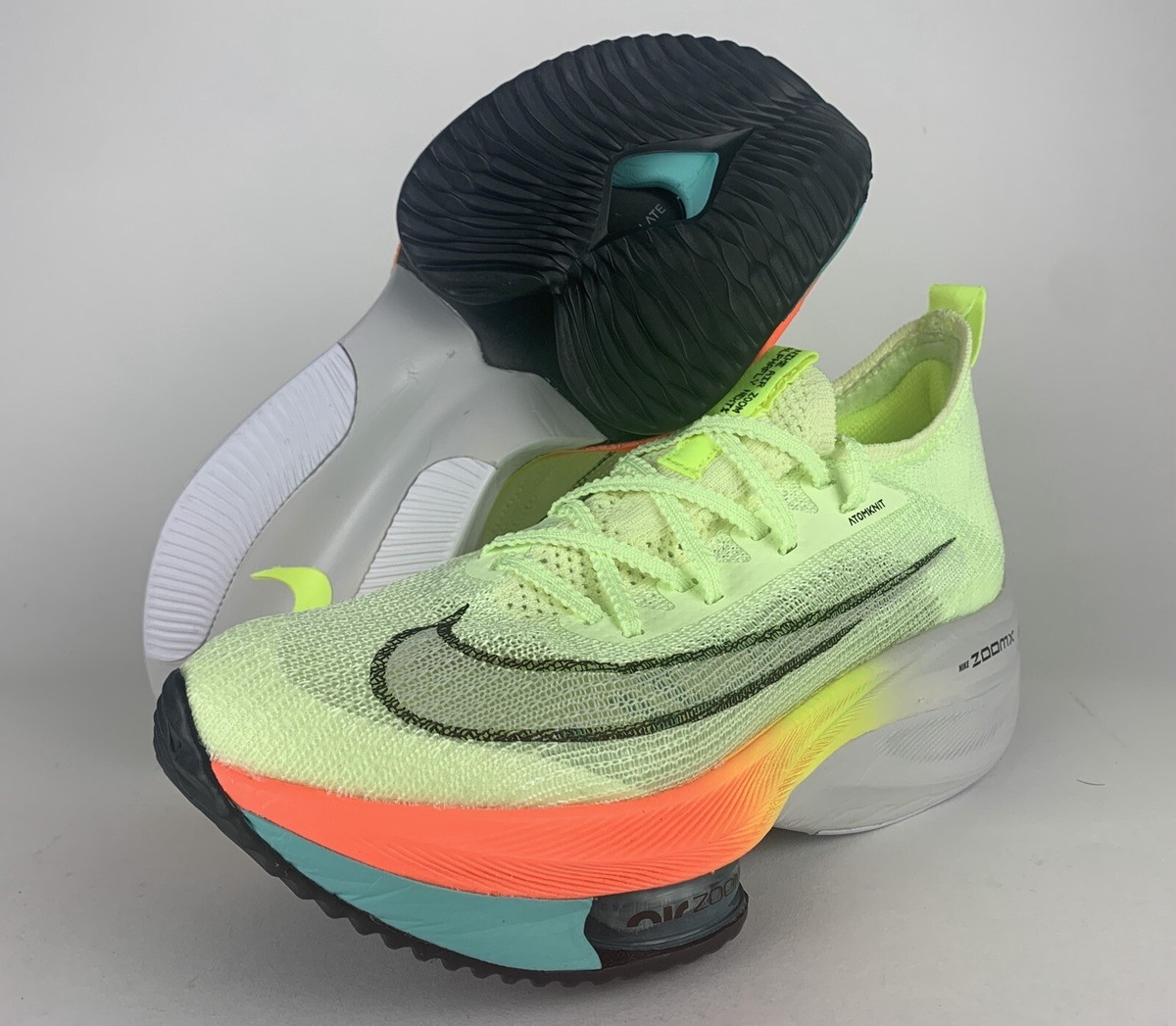 MEN'S SZ 6 - Nike Air Zoom Alphafly Next% 'Barely-Volt' CI9925-700