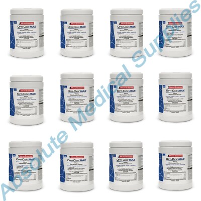 *12-Pack* Micro-Scientific Opti-Cide MAX Disinfectant Cleaner 6'' x 6.75'' M60034