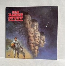 The Right Stuff LaserDisc Wide Screen Edition 2 Discs Warner 20027 Ed Harris