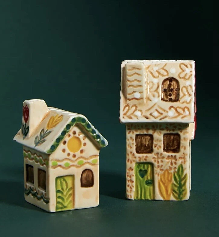 Праздничный набор солонок и перечниц Anthropologie Nathalie Lete Cottage House - Изображение 3 из 4