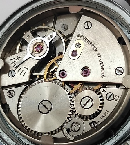 17 JEWELS SWISS MADE CANDINO CYNETIME INCABLOC WIND UP MEN'S VINTAGE WATCH. - Picture 2 of 4