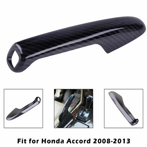 Carbon Fiber Cover Trim Texture Parking Handbrake For Honda Accord 2008-2013 - Bild 1 von 4