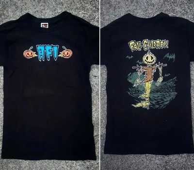 1999 AFI 'Fall Children' T-shirt 2 side black Short Sleeve Heavy cotton