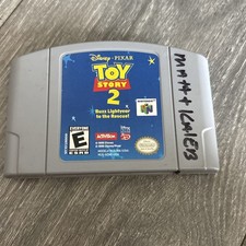 Nintendo 64 N64 Toy Story 2 Game Authentic Clean Cart Only Disney Pixar Tested