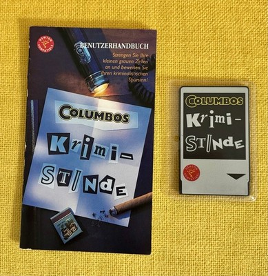 Columbos Krimi-Stunde für Newton MessagePad mit Benutzerhandbuch - Deutsch