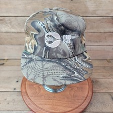 Vintage Cargill Hybrid Seeds Camo Snapback Hat Farm Agriculture Hunting Cap