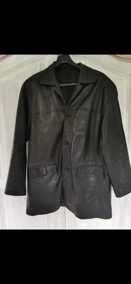 Echt Leder Mantel Ledermantel Herren XXL - Bild 1 von 4
